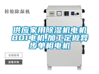 常見問題供應家用除濕機電機801電機,加工定做異步單相電機