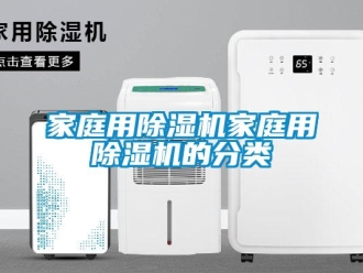 行業(yè)新聞家庭用除濕機(jī)家庭用除濕機(jī)的分類(lèi)