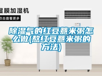 企業新聞除濕氣的紅豆薏米粥怎么做(熬紅豆薏米粥的方法)