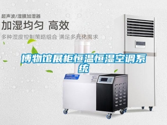 知識(shí)百科博物館展柜恒溫恒濕空調(diào)系統(tǒng)