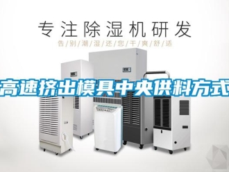 企業新聞高速擠出模具中央供料方式