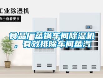 企業新聞食品廠蒸鍋車間除濕機，有效排除車間蒸汽