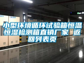 知識百科小型環(huán)境循環(huán)試驗箱恒溫恒濕檢測箱直銷廠家 返回列表頁