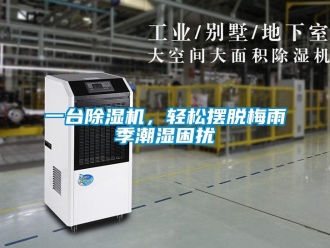 行業(yè)新聞一臺(tái)除濕機(jī)，輕松擺脫梅雨季潮濕困擾