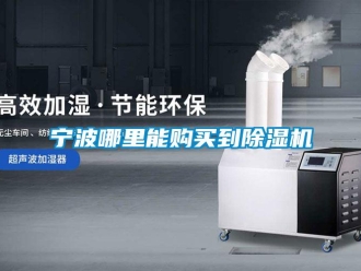 行業(yè)新聞寧波哪里能購買到除濕機(jī)