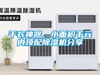 企業(yè)新聞干衣神器，小面積千元內頂配除濕機分享
