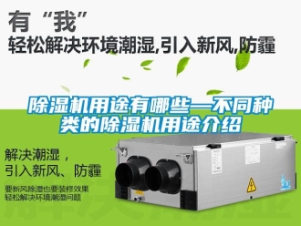 行業(yè)新聞除濕機(jī)用途有哪些—不同種類的除濕機(jī)用途介紹