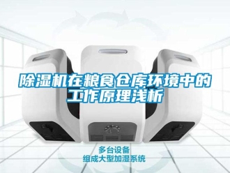 企業(yè)新聞除濕機(jī)在糧食倉庫環(huán)境中的工作原理淺析