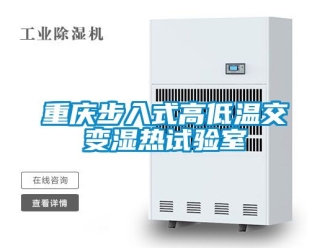 常見問題重慶步入式高低溫交變濕熱試驗室