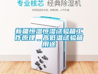 知識百科新疆恒溫恒濕試驗箱工作原理＿高低溫試驗箱用途