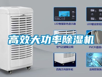行業(yè)新聞高效大功率除濕機(jī)