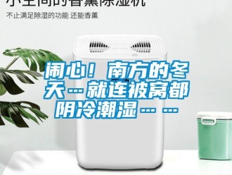 行業新聞鬧心！南方的冬天…就連被窩都陰冷潮濕……