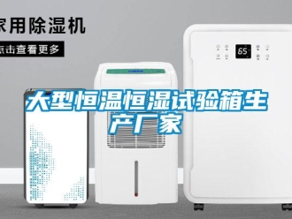 知識百科大型恒溫恒濕試驗箱生產廠家
