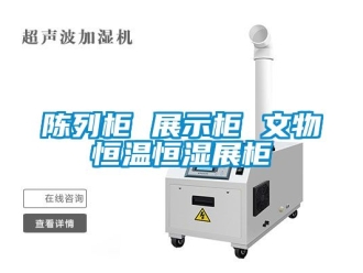 知識百科陳列柜 展示柜 文物恒溫恒濕展柜