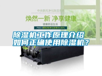 行業新聞除濕機工作原理介紹 如何正確使用除濕機？