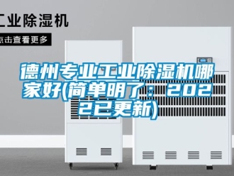 常見問題德州專業工業除濕機哪家好(簡單明了：2022已更新)