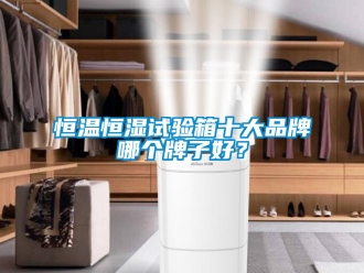 知識百科恒溫恒濕試驗箱十大品牌哪個牌子好？