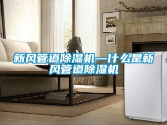 常見問題新風管道除濕機—什么是新風管道除濕機