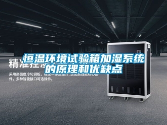 知識百科恒溫環境試驗箱加濕系統的原理和優缺點