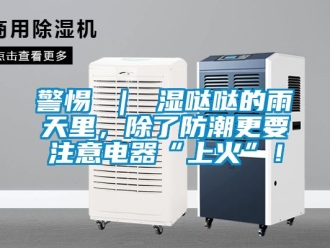 常見問題警惕 ｜ 濕噠噠的雨天里，除了防潮更要注意電器“上火”！