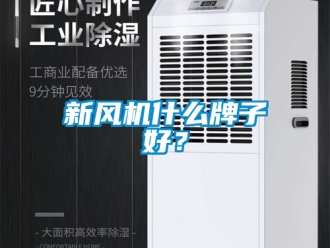 企業新聞新風機什么牌子好？