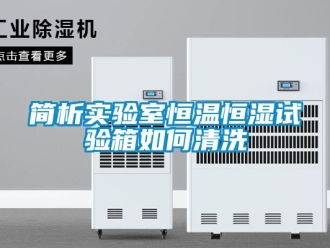 知識百科簡析實驗室恒溫恒濕試驗箱如何清洗