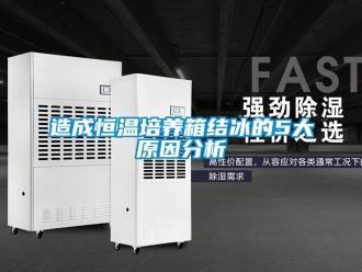 知識百科造成恒溫培養箱結冰的5大原因分析