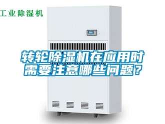 常見問題轉(zhuǎn)輪除濕機(jī)在應(yīng)用時需要注意哪些問題？
