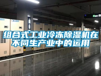 常見問題組合式工業冷凍除濕機在不同生產業中的運用