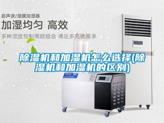 行業新聞除濕機和加濕機怎么選擇(除濕機和加濕機的區別)