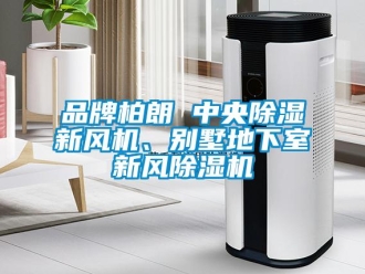 常見問題品牌柏朗 中央除濕新風機、別墅地下室新風除濕機