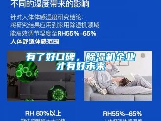 知識百科有了好口碑，除濕機企業才有好未來