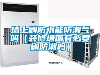 常見問題墻上刷防水能防潮氣嗎（裝修墻面有必要刷防潮嗎）