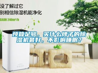 行業(yè)新聞?lì)A(yù)算足夠，買什么牌子的除濕機(jī)最好，不影響睡眠？