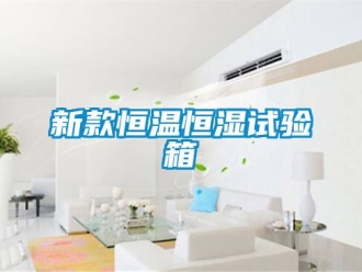 知識百科新款恒溫恒濕試驗箱