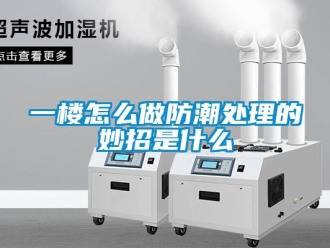 常見問題一樓怎么做防潮處理的妙招是什么