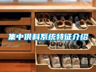 行業新聞集中供料系統特征介紹