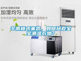 常見問題冬雨模式來襲，如何拯救寶寶潮濕衣物？