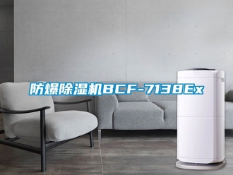 企業新聞防爆除濕機BCF-7138Ex