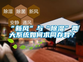 企業新聞“新風”與“除濕”兩大系統如何求同存異？