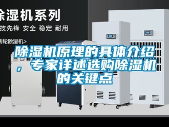 行業(yè)新聞除濕機(jī)原理的具體介紹，專家詳述選購(gòu)除濕機(jī)的關(guān)鍵點(diǎn)