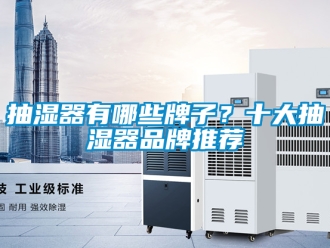 企業新聞抽濕器有哪些牌子？十大抽濕器品牌推薦
