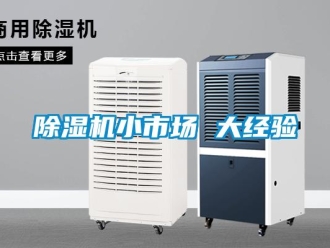 企業新聞除濕機小市場 大經驗
