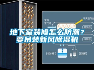 常見問題地下室裝修怎么防潮？要吊裝新風除濕機