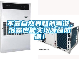 企業新聞不靠自然界和消毒液，浴霸也能實現除菌防潮！