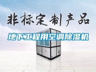 行業新聞地下工程用空調除濕機