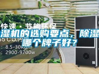 企業新聞除濕機的選購要點，除濕機哪個牌子好？