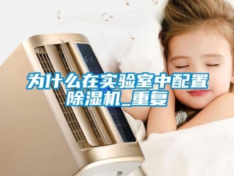行業新聞為什么在實驗室中配置除濕機_重復