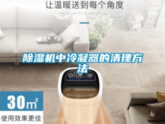 企業新聞除濕機中冷凝器的清理方法