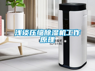 行業新聞淺談壓縮除濕機工作原理